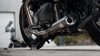 Triumph Bonneville Bobber verstellbarer Auspuff - Wrinkle Black (2021-2024)