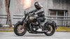 Triumph Bonneville Bobber verstellbarer Auspuff- Wrinkle Black (2017-2020)