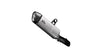BMW R 1200 GS(A) adjustable exhaust - Nomad Hexagon Black/Carbon Gloss (2017-2018)