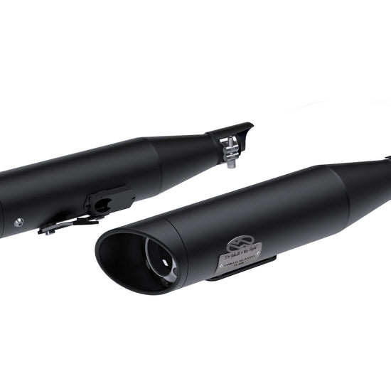 Wrinkle Black Heat Shield Set of 2 pieces