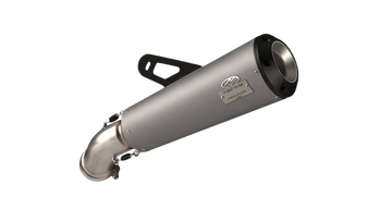 BMW R NineT exhaust - Streetfighter Pearl Grey / Wrinkle Black (2017-2020)
