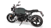BMW R NineT exhaust - Slashcut Wrinkle Black / Aluminium (2021-2023)