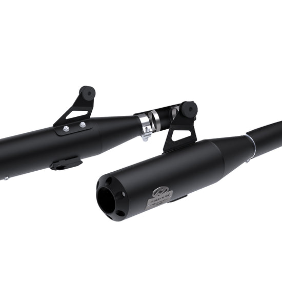Wrinkle Black Heat Shield Set of 2 pieces