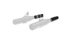 Wrinkle Black Heat Shield Set of 2 pieces
