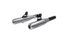Wrinkle Black Heat Shield Set of 2 pieces