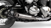 Triumph Bonneville Speedmaster verstellbarer Auspuff - Brushed (2025)