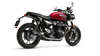 Triumph Speed Twin adjustable exhaust - Spy Wrinkle Black (2021-2024)