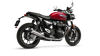 Triumph Speed Twin adjustable exhaust - Spy Brushed Stainless Steel (2021-2024)