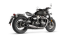 Triumph Bonneville Bobber verstellbarer Auspuff - Brushed (2025)