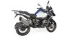 BMW R 1200 GS(A) adjustable exhaust - Nomad Hexagon Black/Carbon Gloss (2017-2018)