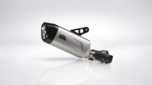 BMW R 1300 R/RS échappement - Nomad Pearl Grey/Carbon Gloss (2025-2026)