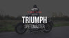 Triumph Bonneville Speedmaster verstellbarer Auspuff - Wrinkle Black (2021-2024)