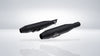 Triumph Bonneville T120 regelbare uitlaat - Spy Wrinkle Black (2021-2024)