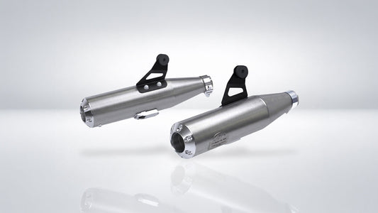 Triumph Speed Twin adjustable exhaust - Spy Brushed Stainless Steel (2021-2024)