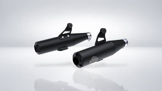 Triumph Speed Twin adjustable exhaust - Spy Wrinkle Black (2021-2024)