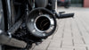 Triumph Bonneville Bobber verstellbarer Auspuff - Wrinkle Black (2021-2024)
