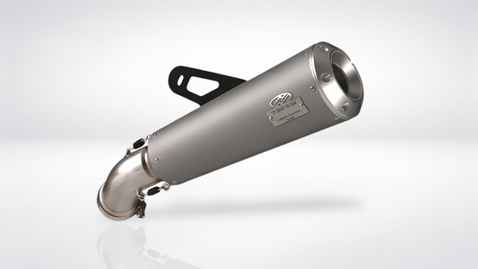 BWM R NineT exhaust - Streetfighter Pearl Grey/Aluminium (2021-2023)